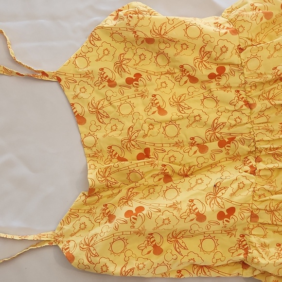 Disney Yellow and Orange Textured Fabric - Picture 4 of 7